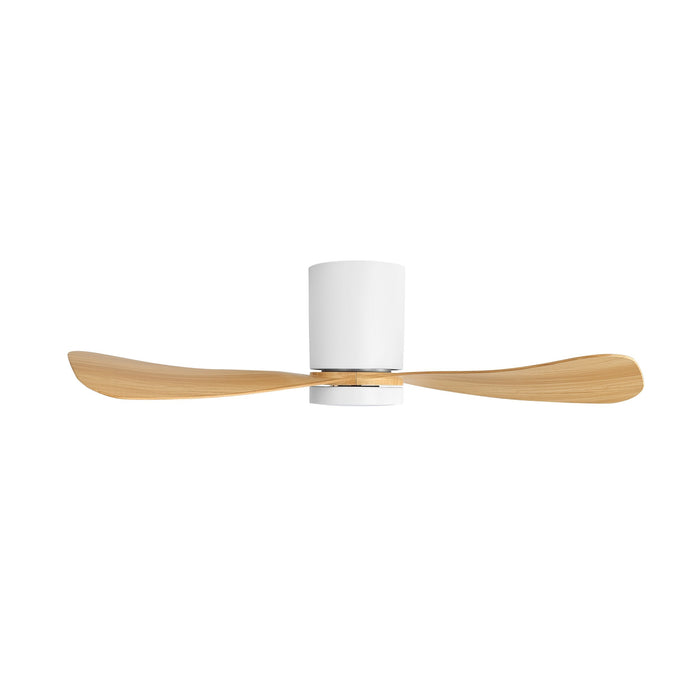 Cove Hugger 106cm Indoor DC Fan - White with Natural ABS Blades
