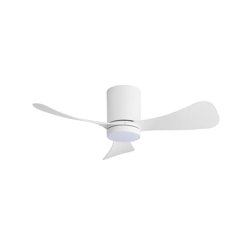 Cove Hugger 106cm Indoor DC Fan - White with White ABS Blades