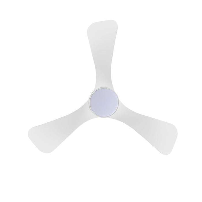 Cove Hugger 106cm Indoor DC Fan - White with White ABS Blades
