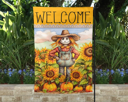 Cozy Cornucopia Fall | Garden Flag