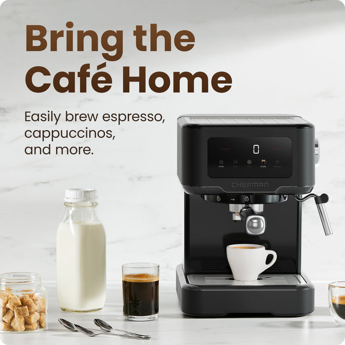 Craftbrew™ Espresso Machine - Black Stainless