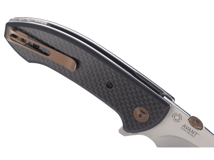 CRKT Avant Folding Knife 80mm | Carbon Fiber G10 Handle