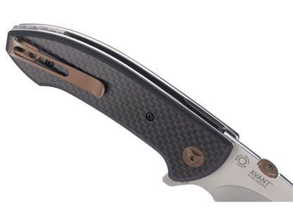 CRKT Avant Folding Knife 80mm | Carbon Fiber G10 Handle