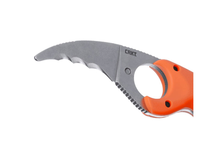 CRKT Bear Claw Veff Serrated Rescue Knife Orange