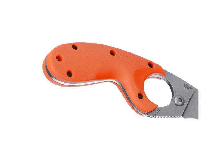 CRKT Bear Claw Veff Serrated Rescue Knife Orange