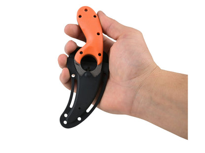CRKT Bear Claw Veff Serrated Rescue Knife Orange