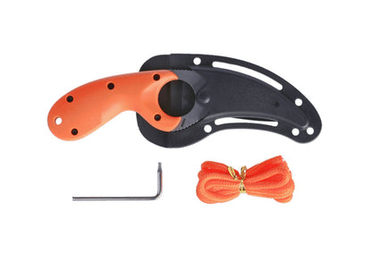 CRKT Bear Claw Veff Serrated Rescue Knife Orange