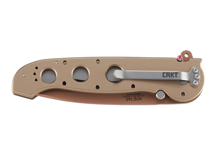 CRKT M16-14D Tanto Desert Big Dog Folding Knife | Copper