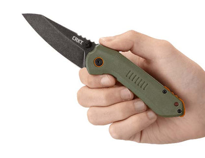 CRKT Overland Folding Knife 3 Inch Sheepsfoot