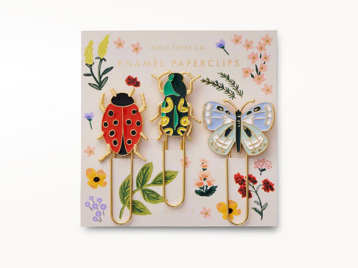 Curio Enamel Paper Clip Set