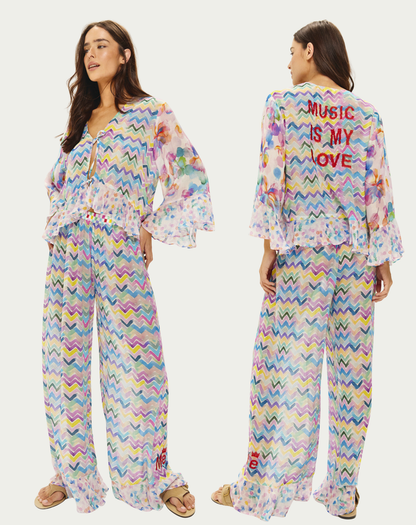 Dahlia Fairy Dust Blouse