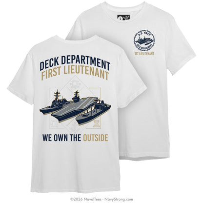 "Deck Department" Tee | White