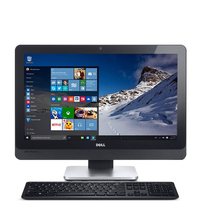 DELL All-in-One Computer 9010 LED 23" AIO - Intel Core i5-3470S 2.9GHz 8GB RAM 500GB HDD Win 10 Pro - Coretek Computers
