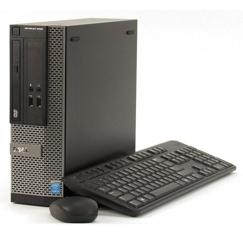 Dell Optiplex 3020 SFF Business Desktop - Intel Core i5-4570 (upto 3.60 GHz), 8GB RAM, DVDRW, Win 10 Pro, Keyboard & Mouse - Coretek Computers
