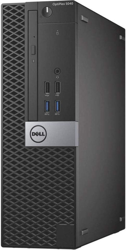 Dell OptiPlex 5040 SFF Computer - Intel Core i5-6500 3.20GHz Quad Core, DVDRW, Win 10 Pro, Keyboard & Mouse - Coretek Computers