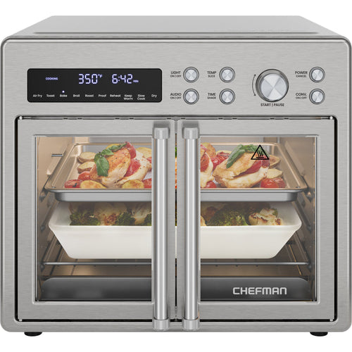 Digital French Door Air Fryer + Oven