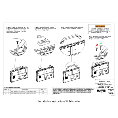 Docking Station For Rugged 5430 & Rugged 7330 | DS - DELL - 415 & DS - DA - 113 - Rugged Books Inc.