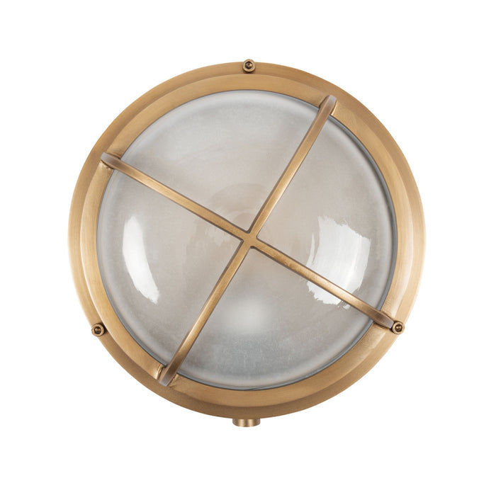 Dockland Exterior Wall Bracket Solid Brass 21x11cm
