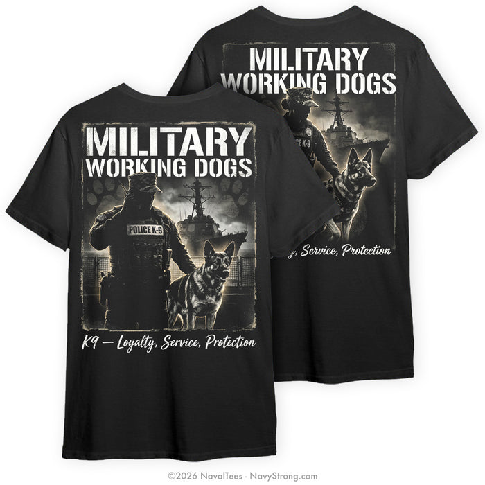 "Dog Handler" Tee | Black