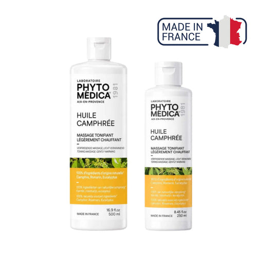 Huile sèche de Massage - Camphrée - deux contenances - Phytomedica Laboratoires Phytomedica