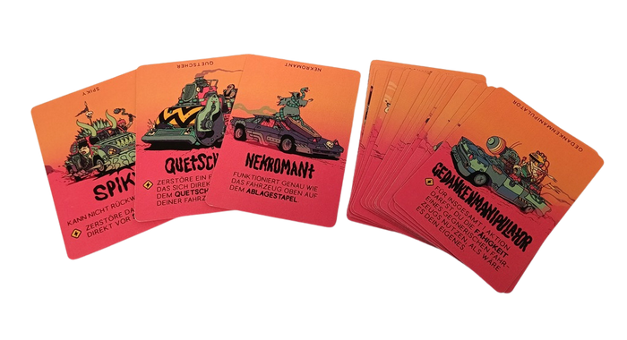 Dustbiters - Gnadelos taktisches Kartenspiel für zwei