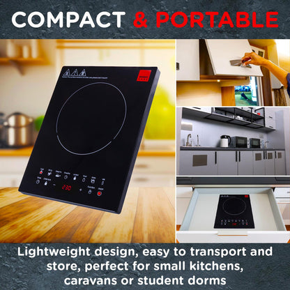 - Buy Now Electric Digital Induction Hob 8 Adjustable Temperature