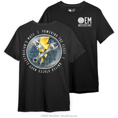 "Electricians Mate" Tee | Black