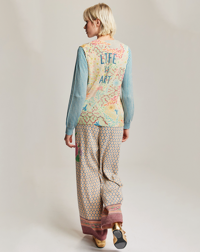 Emerta Shipibo Knit Top