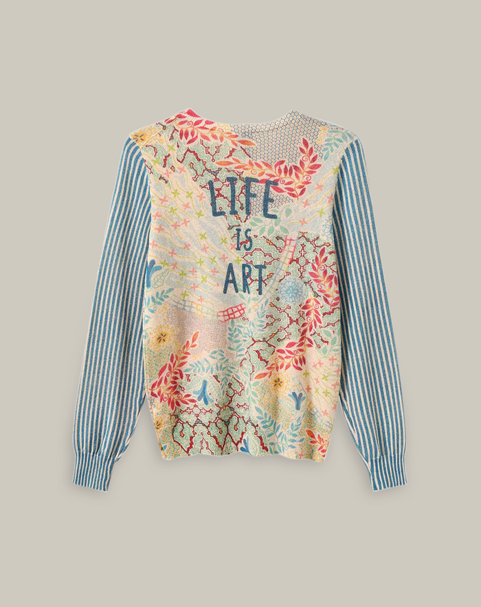 Emerta Shipibo Knit Top
