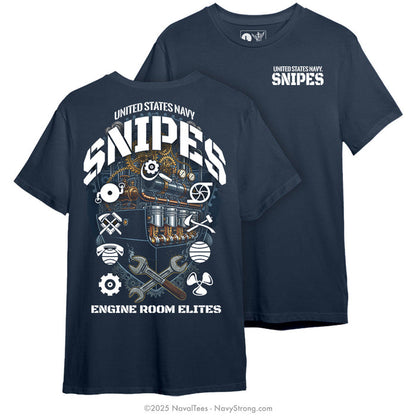 "Engine Room" Tee | Navy