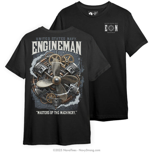 "Engineman" Tee | Black