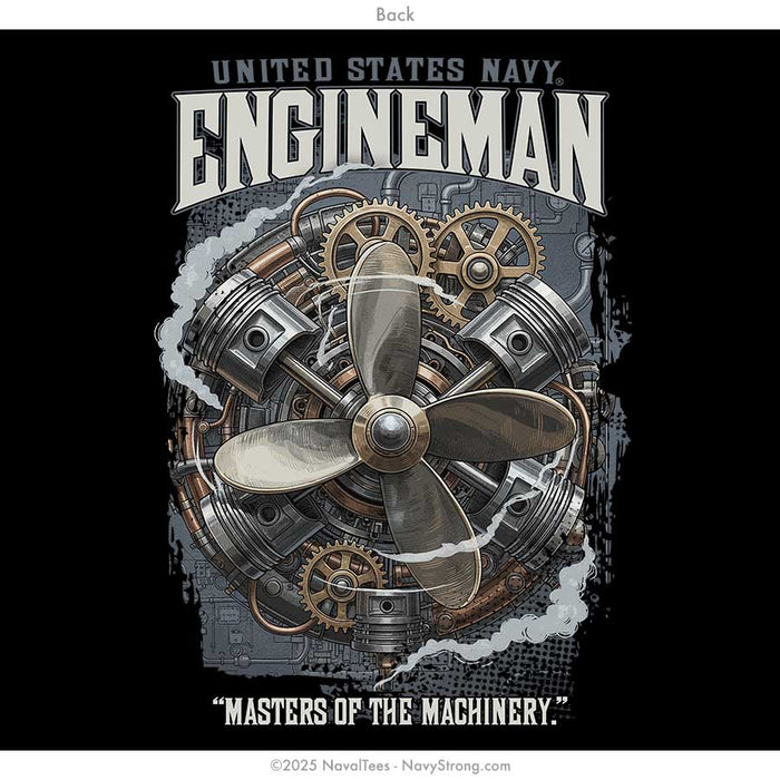 "Engineman" Tee | Black