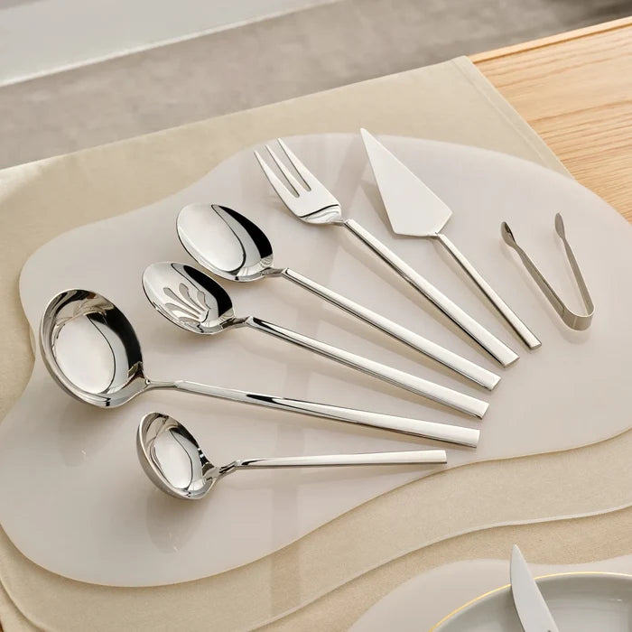 Ensemble de couverts Karaca Carmelo pour 12 personnes, 91 pièces, coffret premium