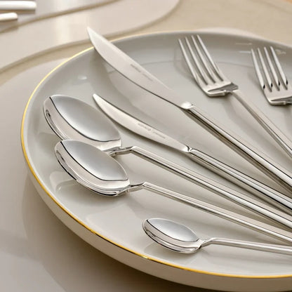 Ensemble de couverts Karaca Carmelo pour 12 personnes, 91 pièces, coffret premium