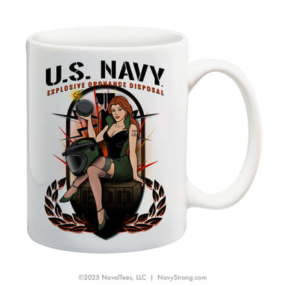 "EOD Pinup" | 15 oz Coffee Mug