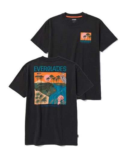 Shop Everglades Tour Tee Inspired by Everglades National Park | vintage-black