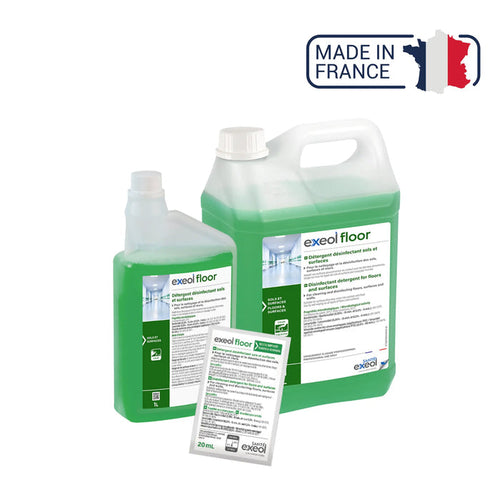 Floor and surface disinfectant detergent - Exeol Floor - Sodel