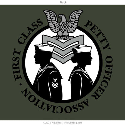 "FCPOA Silhouette" Hooded Sweatshirt | Military Green