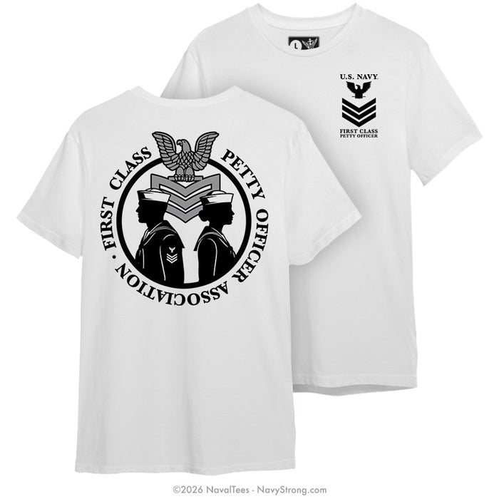 "FCPOA Silhouette" Tee | White