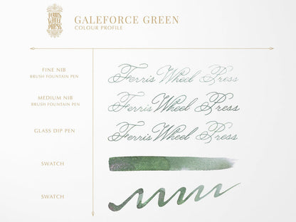 FerriTales Galeforce Green Fountain Pen Ink