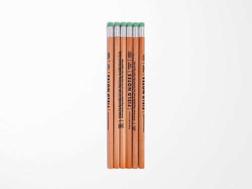 Field Notes Wood Grain Pencil 6 Pack