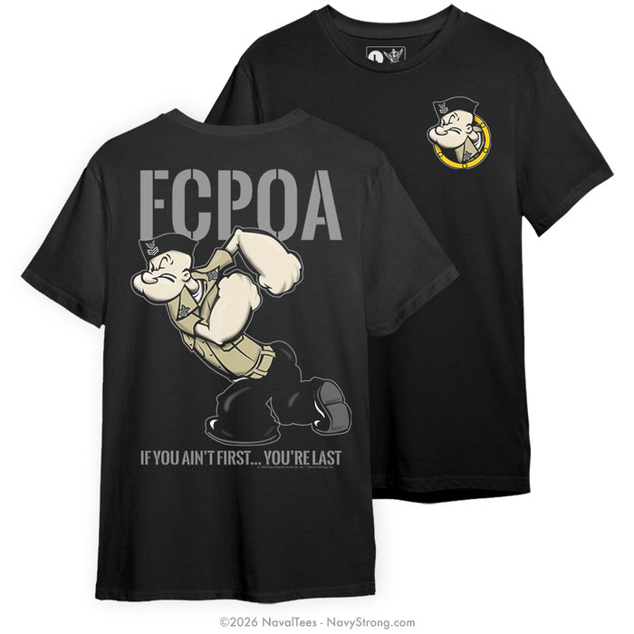 "First Class Popeye" Tee | Black