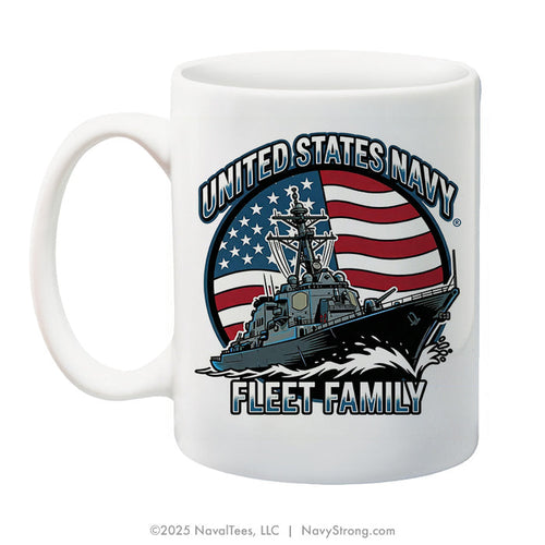 "Fleet Family"  | 15 oz Coffee Mug