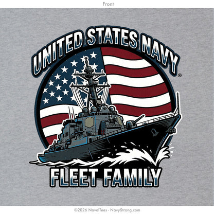 "Fleet Family" Tee | Grey
