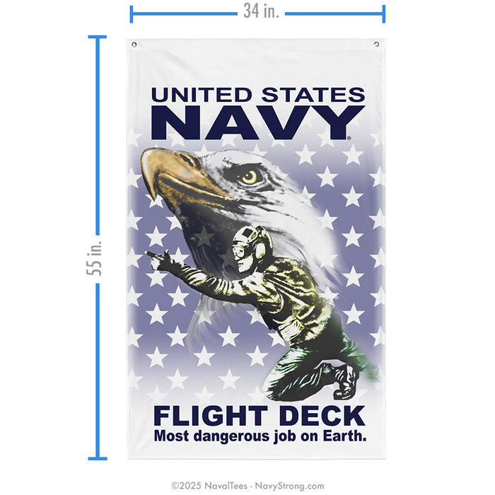 "Flight Deck" Flag | 55" x 34"