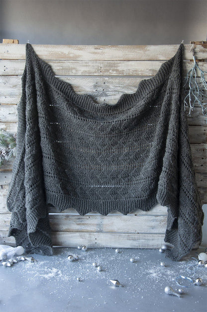 Flocked Stole Pattern Universal Yarn
