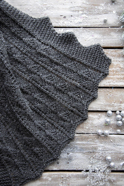 Flocked Stole Pattern Universal Yarn