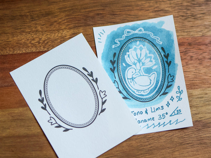Flower Tales Ink Swatch Cards