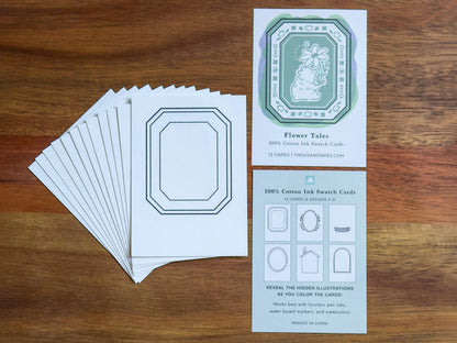 Flower Tales Ink Swatch Cards