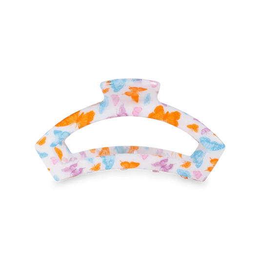 Fluttering Open Medium Clip Teletie